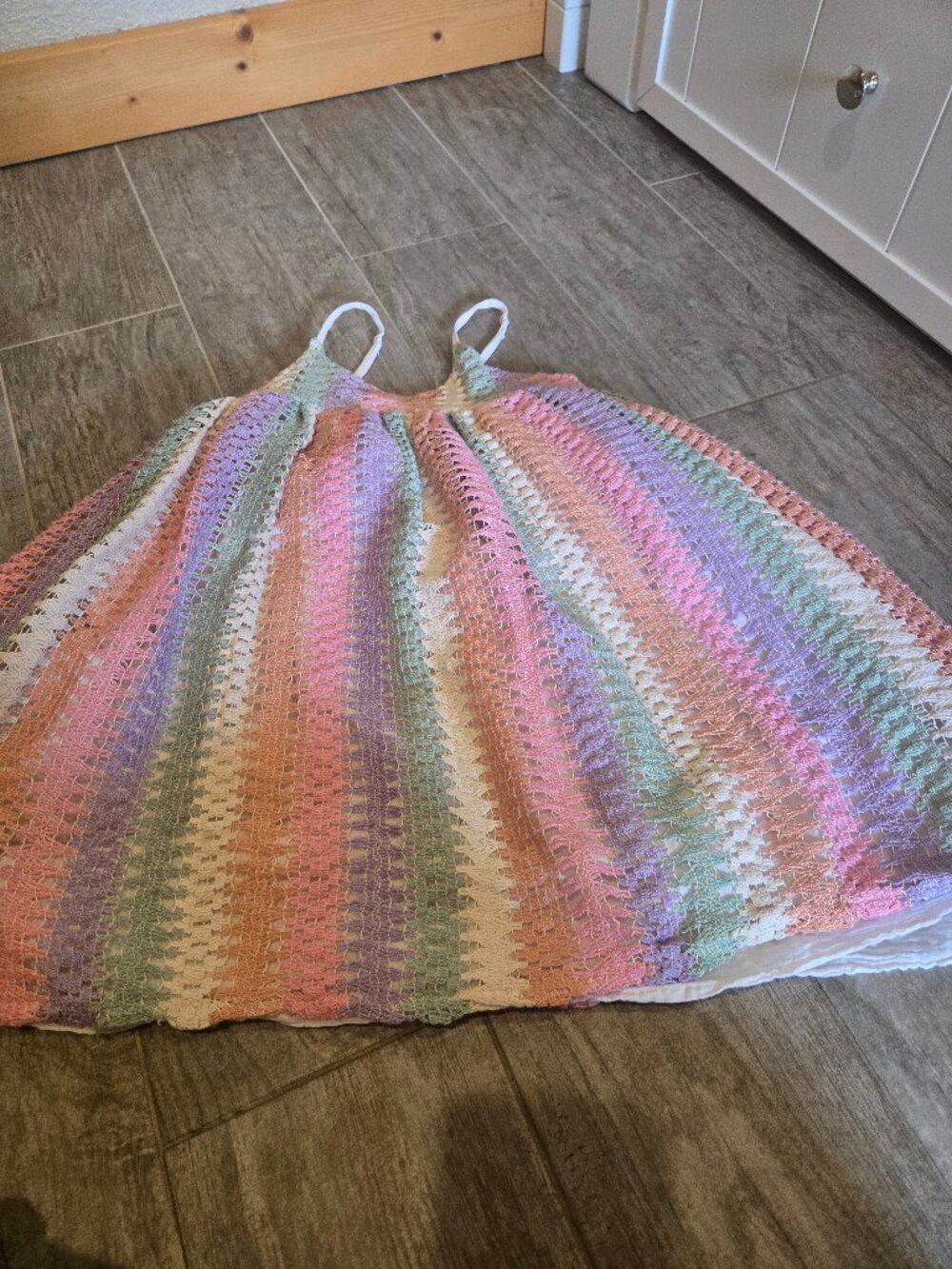 Cotton on Kids rainbow dress